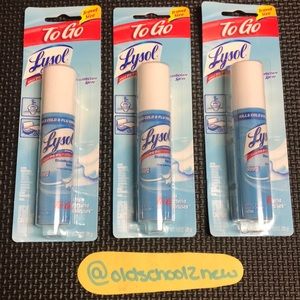 3 Lysol Togo Bundle